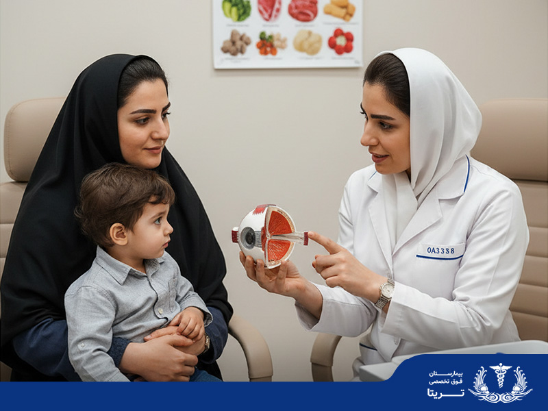 تنبلی چشم چیست و چرا تغذیه اهمیت دارد؟