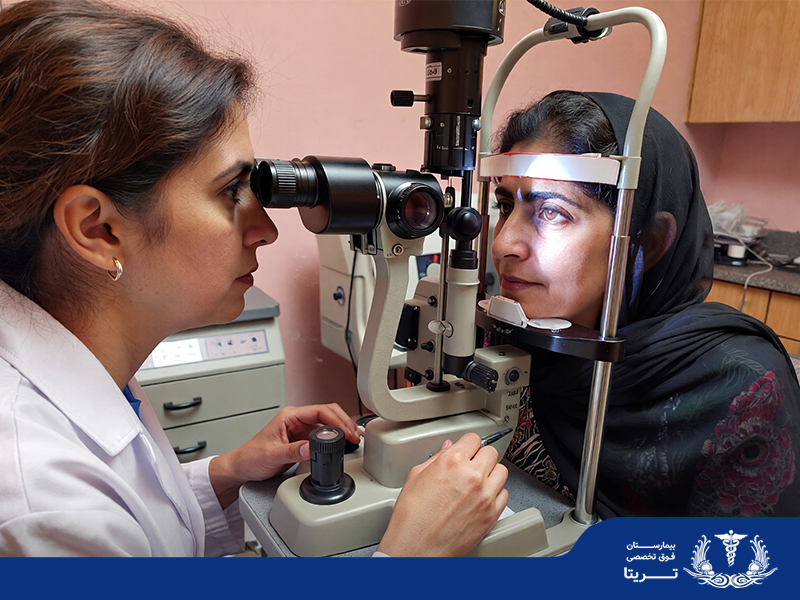 لکه های شناور چشمی