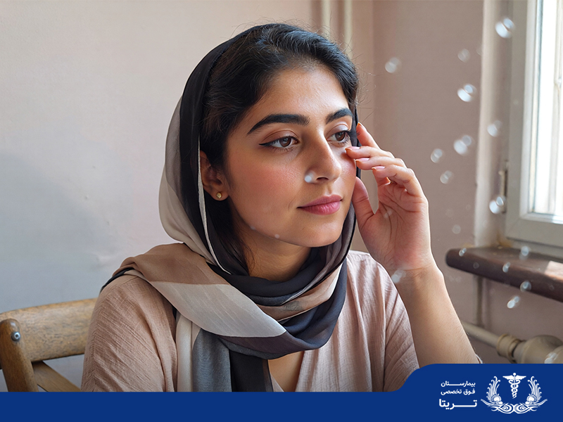 لکه های شناور چشمی