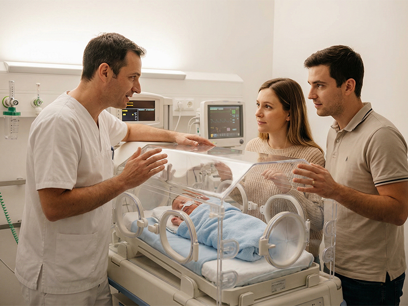 مشکلات بینایی در نوزادان نارس