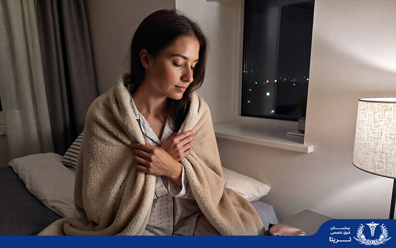 جوراب پوشیدن در خواب