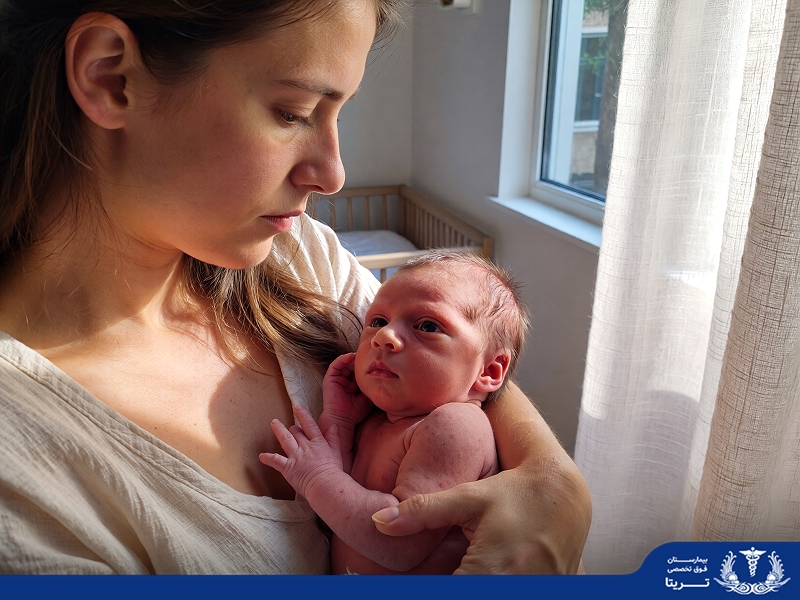 چشم نوزاد از کی میبینه