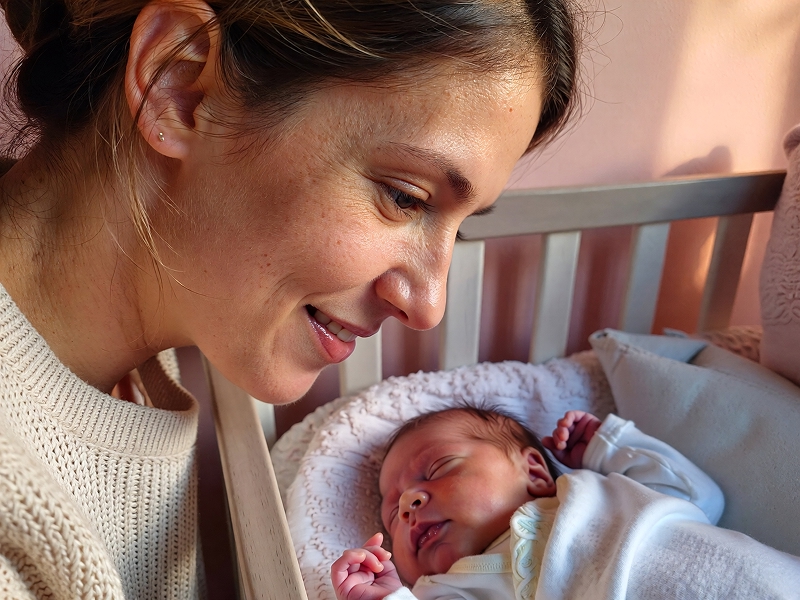 چشم نوزاد از کی میبینه