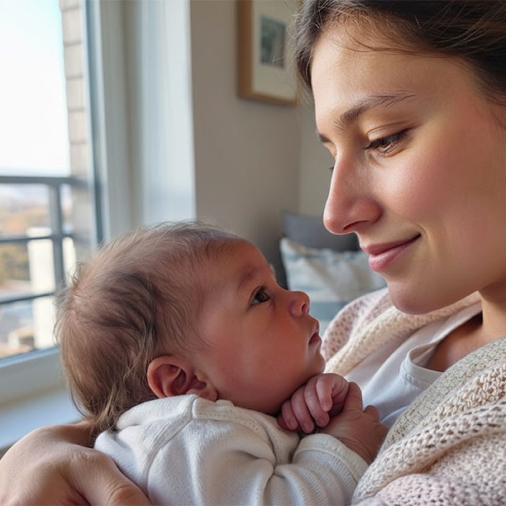 رنگ چشم نوزاد