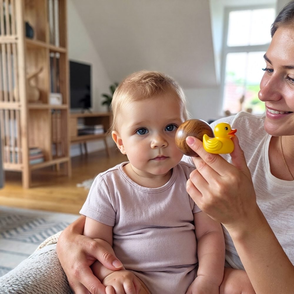 چگونه مطمئن شویم دید نوزادمان خوب است