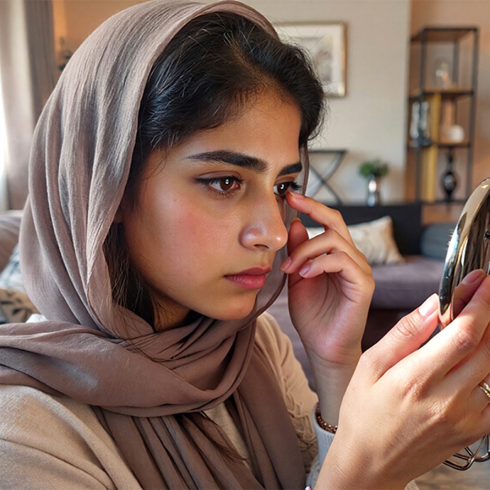 درمان جوش ریز لبه پلک