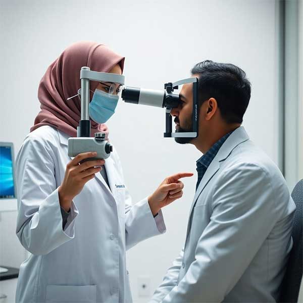 خدمات مرکز اپتومتری بیمارستان تریتا در تهران