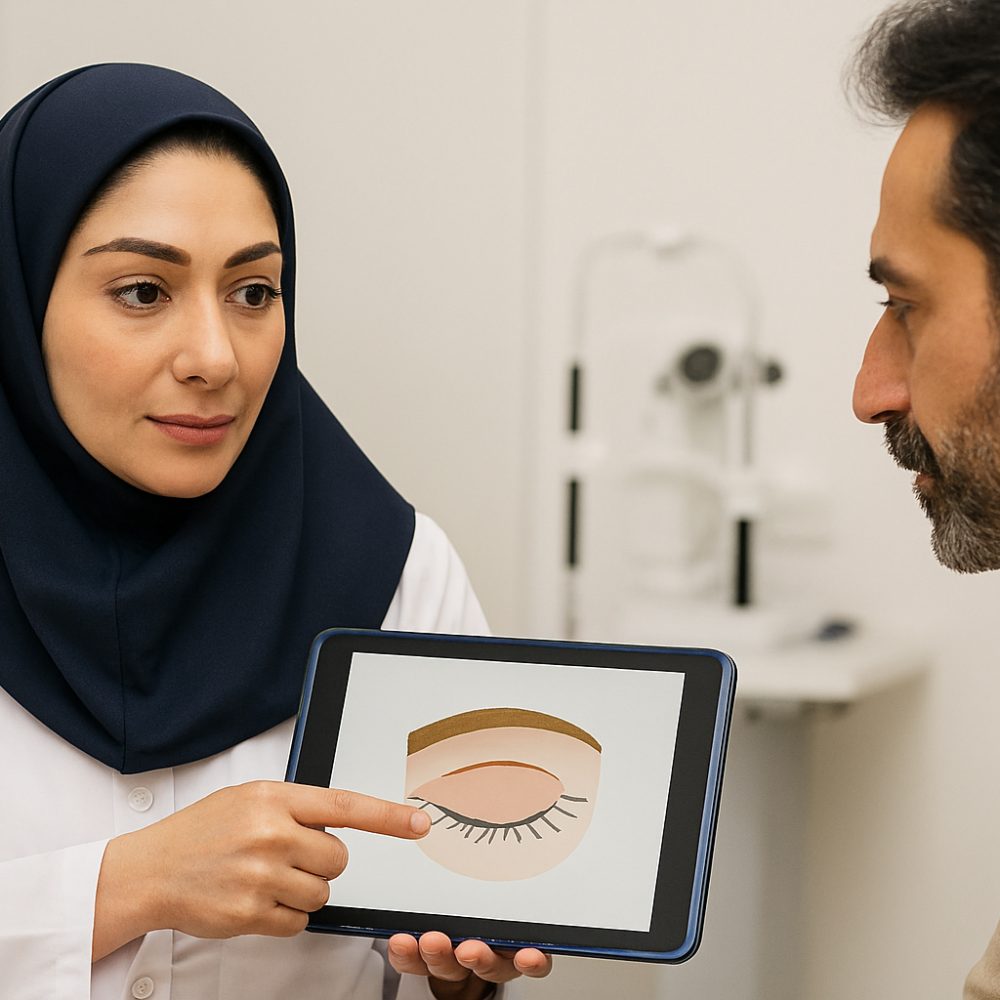 پتوز چشم چیست؟ علت‌ها، علائم، روش‌های درمان و عمل پتوز